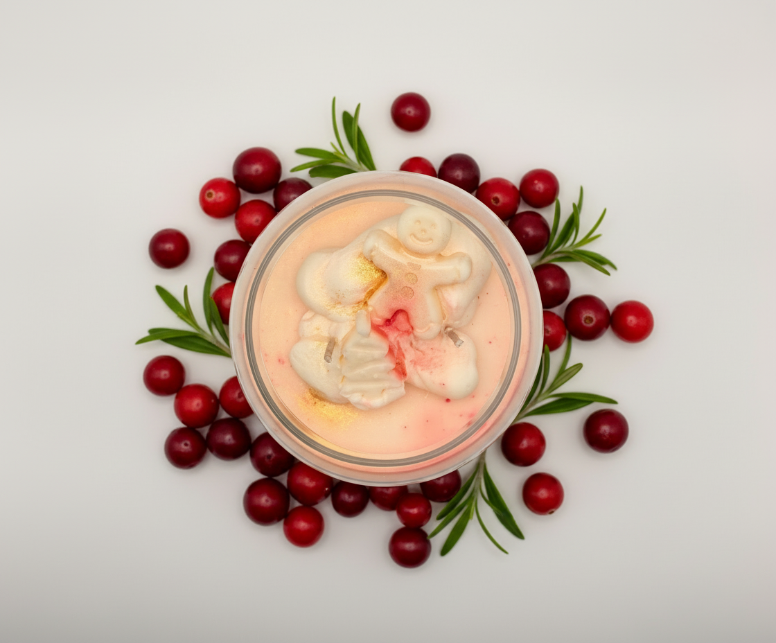 “Radiant Grace” Candle | Cranberry & Citrus