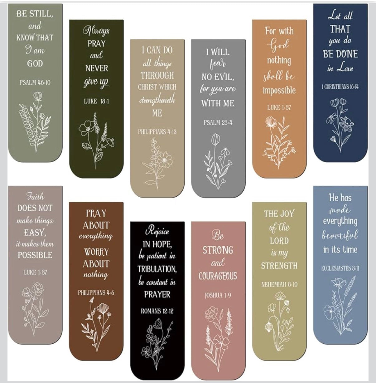 Bible Verse Bookmarks