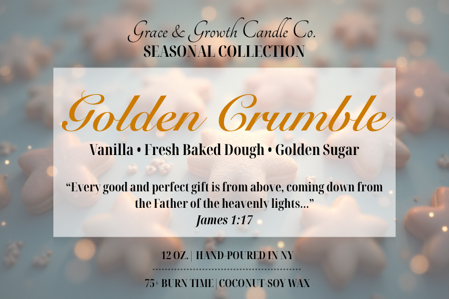 "Golden Crumble" Candle | Sugar Cookie