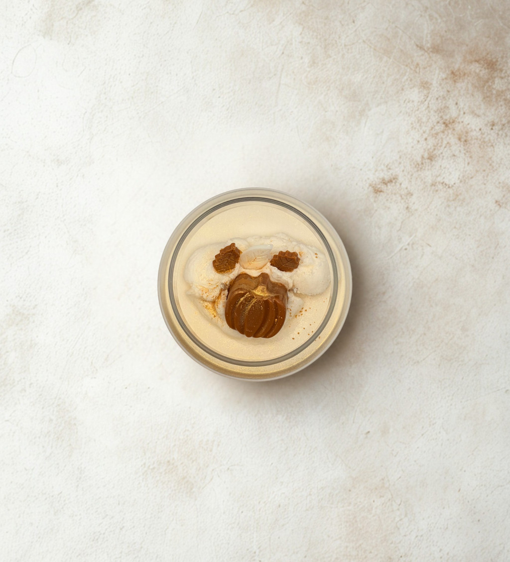 “Harvest Glow” Candle | Butterscotch & Pumpkin Brûlée