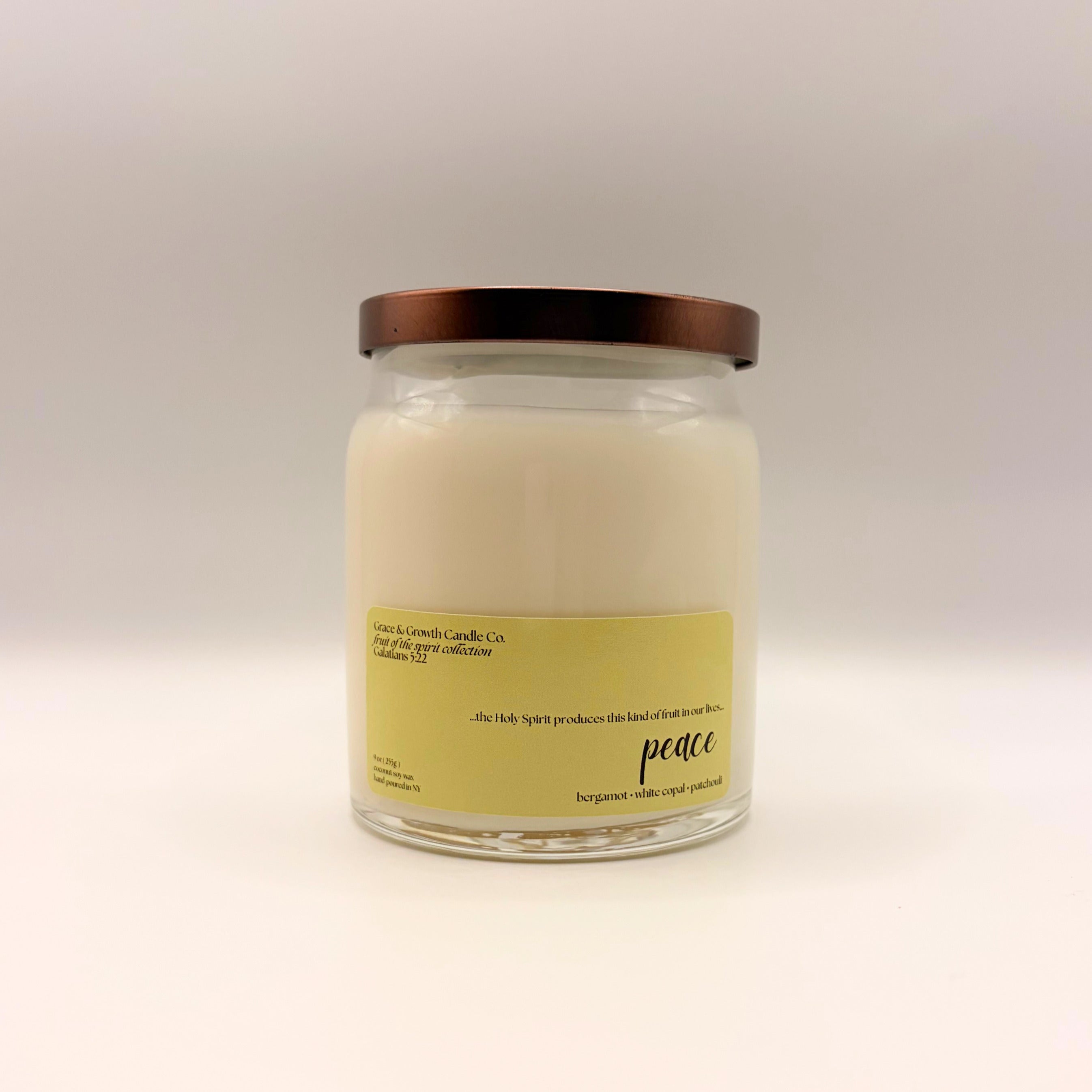 Peace | Bergamot, White Copal & Patchouli